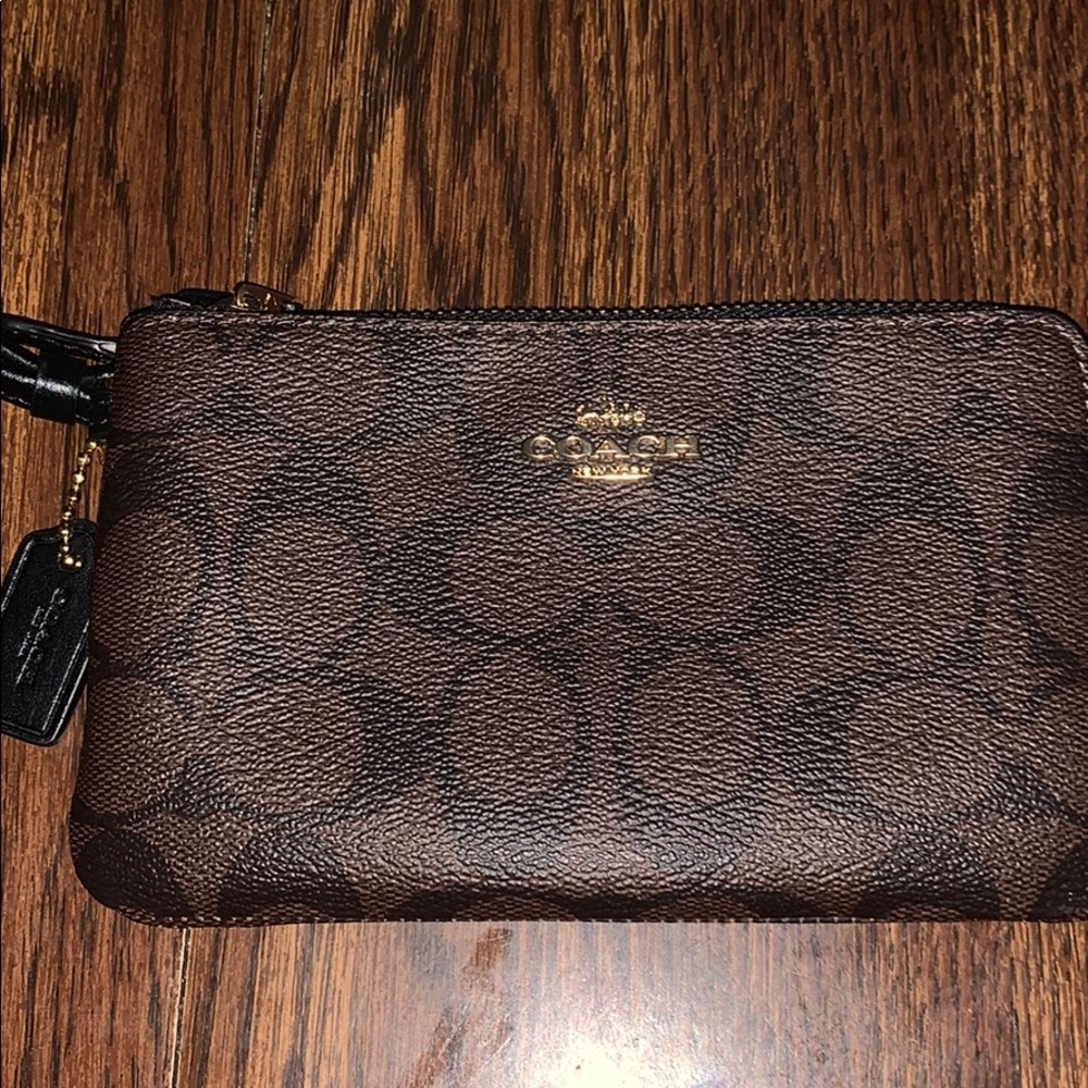 Coach Double Zip Wallet